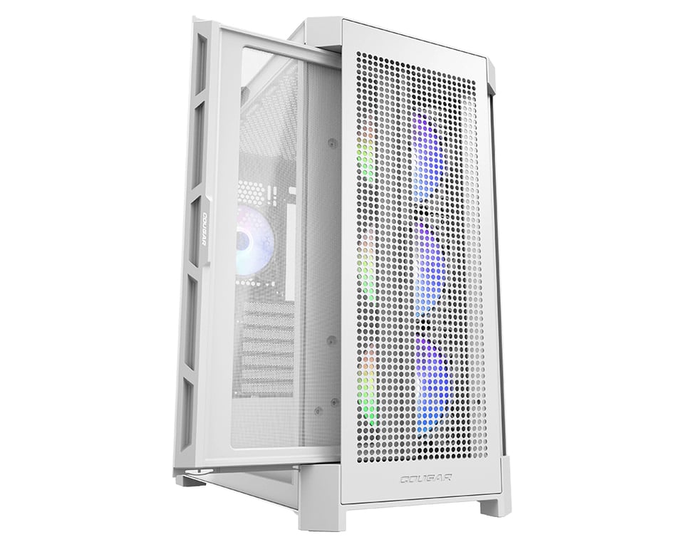 COUGAR Gaming Duoface Pro RGB Midi Tower Blanc - Neuf