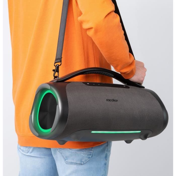 Enceinte Bluetooth - XL - 100W RMS - Autonomie 30h - Protection IPX7 - RGB - Neuf