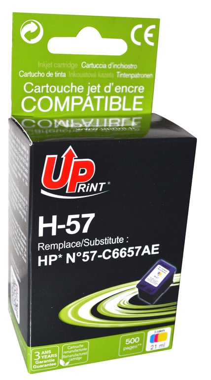 Cartouche encre UPrint compatible HP 57 couleur Neuf