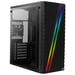 Aerocool STREAK - Caja PC ATX RGB - Panel lateral - Ventilador 80mm