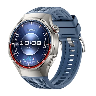 Correa de Reloj de Silicona Trenzada GT6Pro compatible con Huawei - Múltiples Colores, 22mm Blue