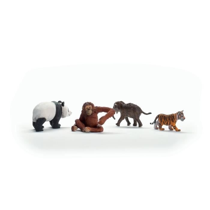 Mes Premiers Animaux d'Asie Figurines d'animaux SCHLEICH 42736 Wild Life dès - vue 3