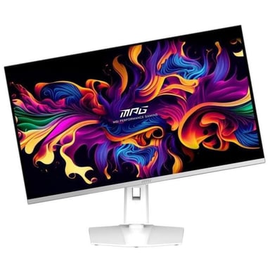 MSI MPG 321URXW QD-OLED pantalla para PC 80 cm (31.5'') 3840 x 2160 Pixeles 4K Ultra HD Blanco