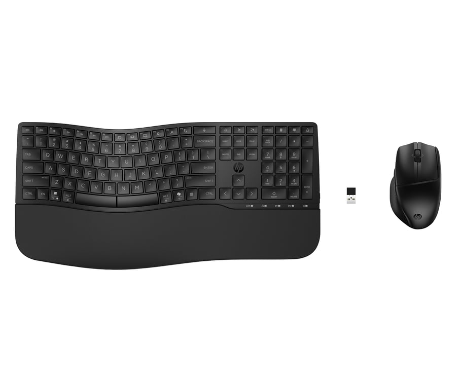 HP 680 CFT Dual Mode KBMse Combo FR clavier incluse Maison RF sans fil + Bluetooth Neuf - vue 1