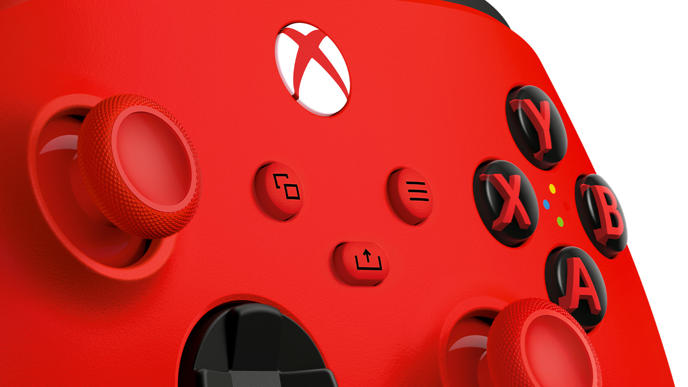 Microsoft EP2-29936 accessoire de jeux vidéo Rouge, Blanc Bluetooth Manette de jeu Analogique/Numérique Android, PC, Xbox One, Xbox Series S, Xbox Series X, iOS - Très bon état