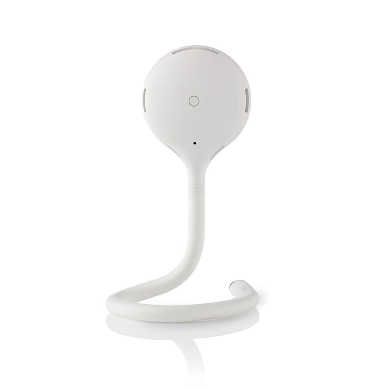 Nedis SmartLife Indoor Camera | Wi-Fi | Full HD 1080p | Cloud Storage (optional) / microSD (not included) | With motion sensor | Night vision | White