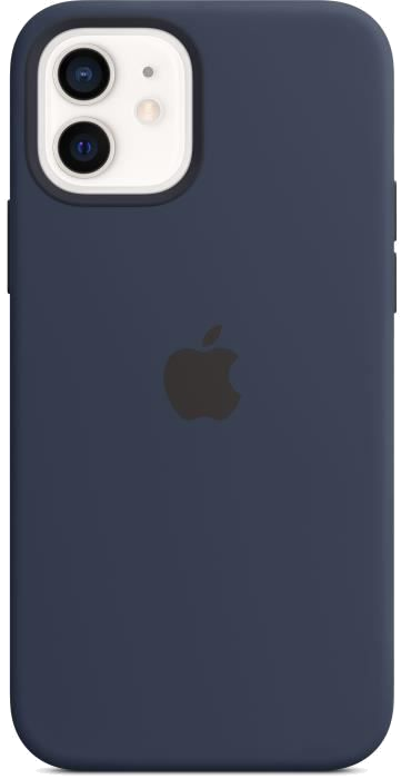 APPLE iPhone 12 | 12 Pro Coque en Silicone avec MagSafe - Bleu Marine