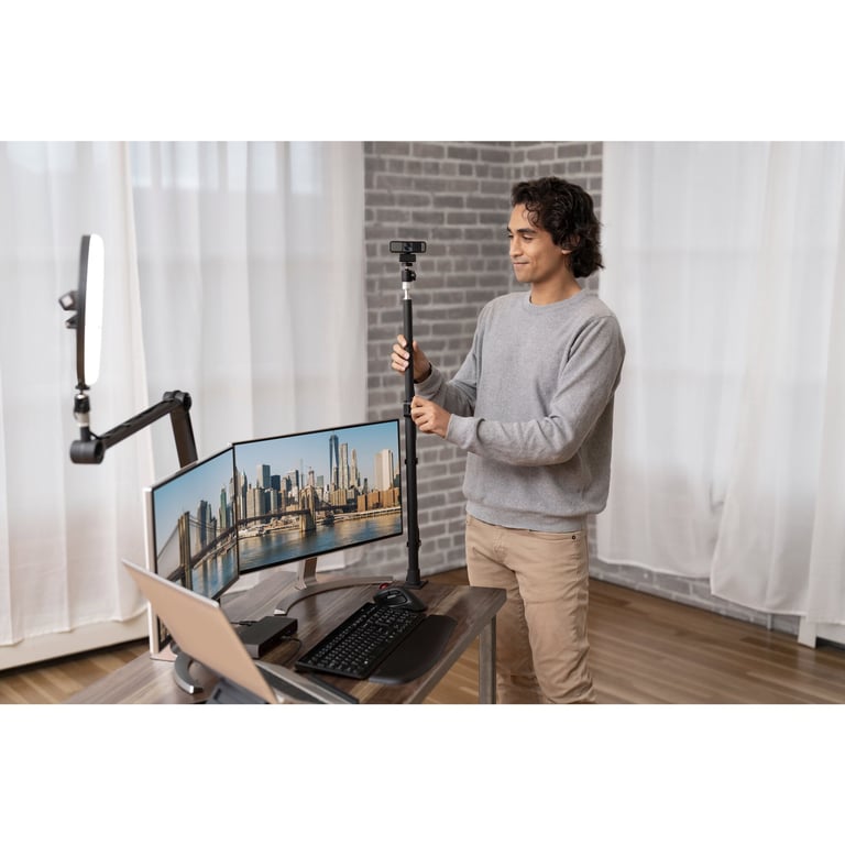 Webcam Kensington W2050 Pro – 1080p, Autofocus, 2 Micros Antibruit - vue 2