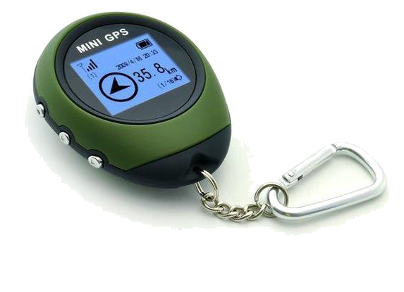 Porte Cles Mini Traceur GPS Localisation Ecran LCD Altitude 16 Points D'Interets Plastique YONIS