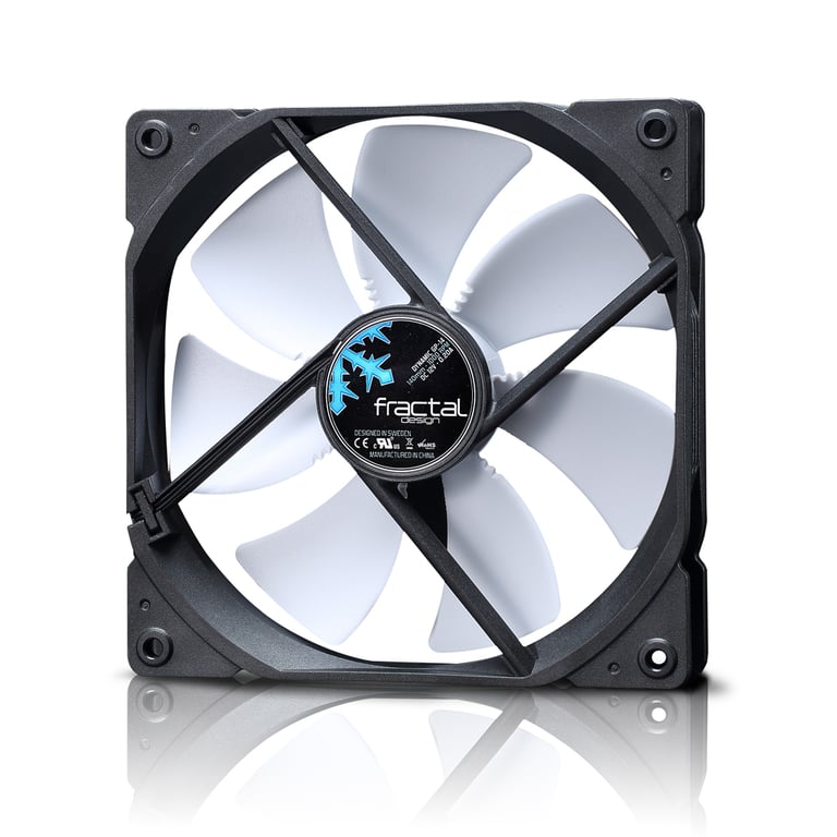 Fractal Design FD FAN DYN GP14 WT système de refroidissement d'ordinateur Boitier PC Ventilateur 14 cm Neuf