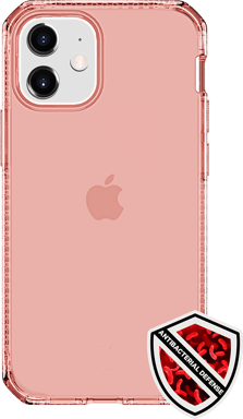 Custodia rinforzata iPhone 12 mini Spectrum Clear Orange Itskins