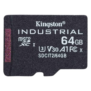 Tecnologia Kingston Industrial 64GB MicroSDXC UHS-I Classe 10