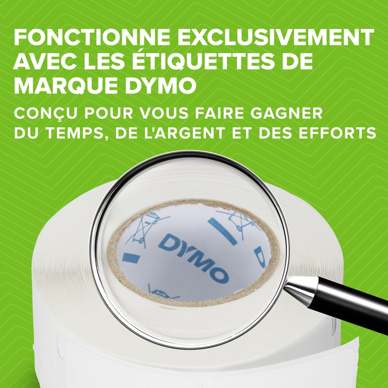 DYMO LabelWriter 550 Turbo imprimante d'étiquettes | Étiqueteuse avec impression thermique directe haute vitesse | Reconnaissance automatique des étiquettes | Imprime par connexion USB/LAN - Neuf