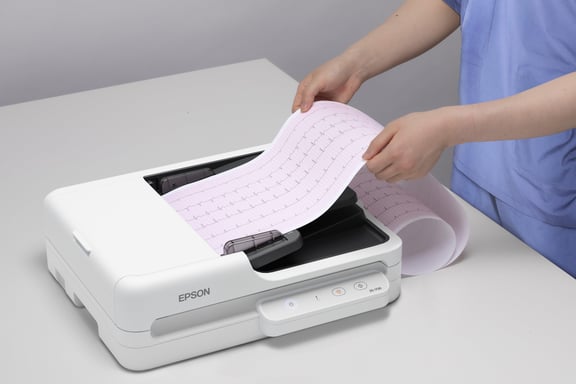 Epson WorkForce DS-1730 Scanner a piano e ADF 1200 x 1200 DPI A4 Nero, Bianco