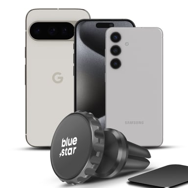 Supporto auto magnetico per telefono griglia ventilazione rotante 360°