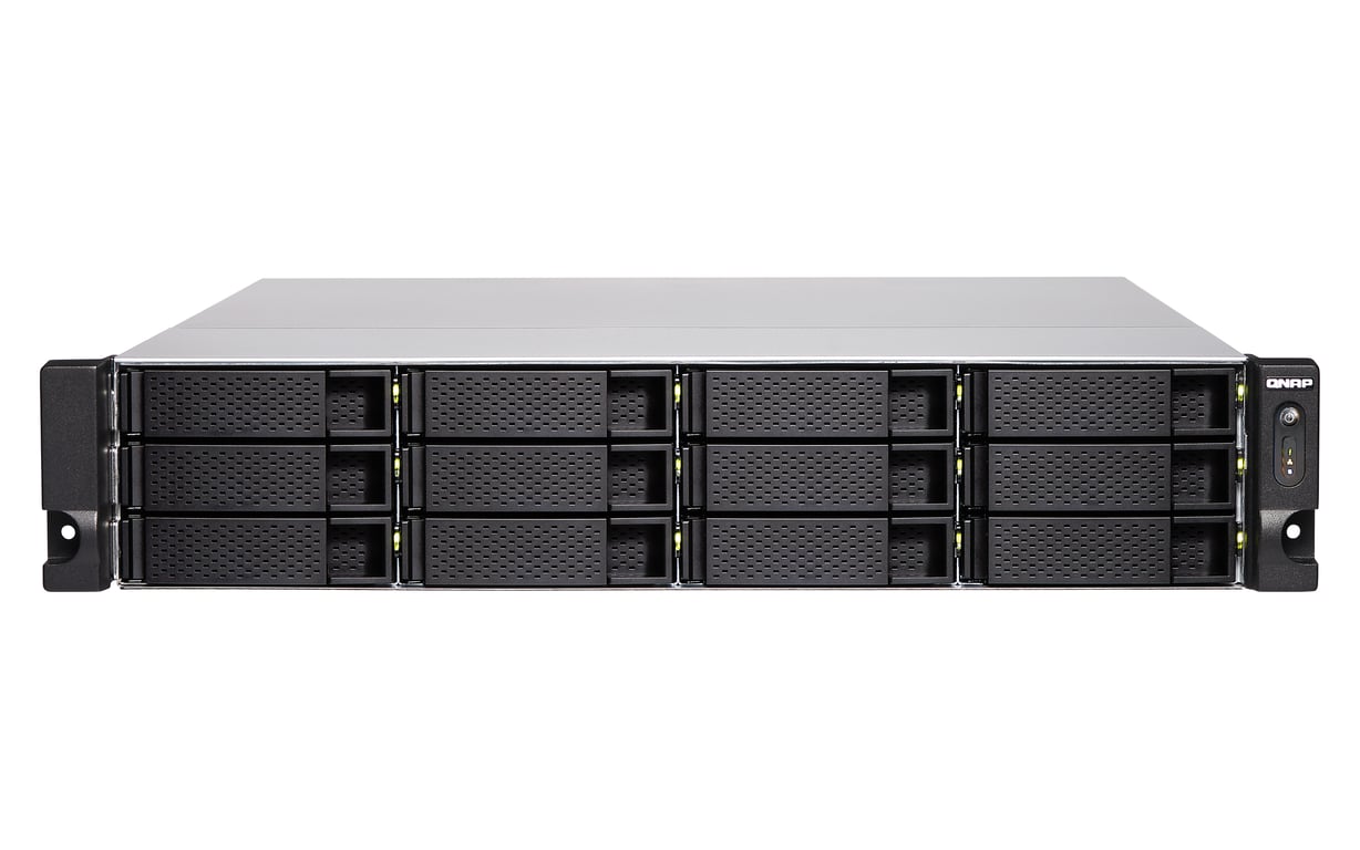 QNAP TS-1283XU-RP NAS Rack (2 U) Intel® Xeon® E-2124 8 Go DDR4 0 To ...