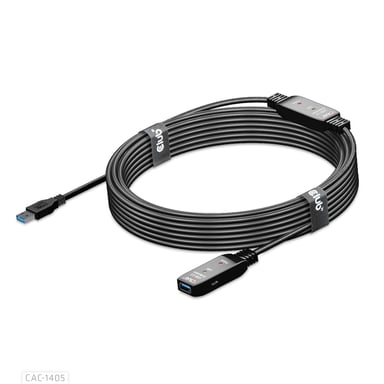 CLUB3D CAC-1405 cable USB USB 3.2 Gen 2 (3.1 Gen 2) 10 m USB A Negro