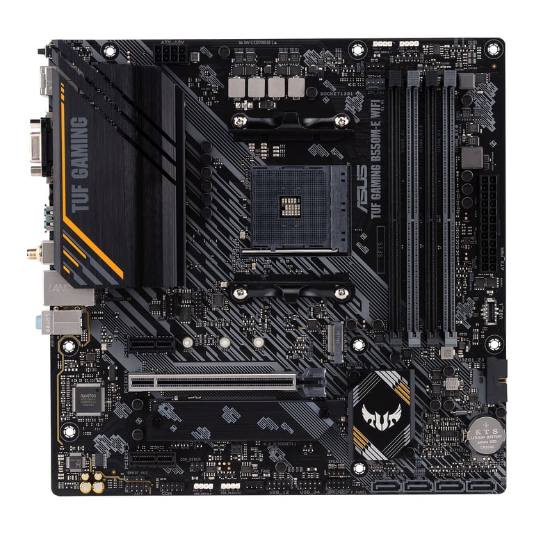 ASUS TUF GAMING B550M E WIFI AMD B550 Emplacement AM4 micro ATX Neuf - vue 1