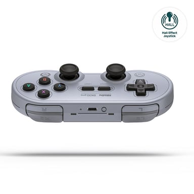 8BitDo SN30 Pro Gamepad effetto Hall grigio