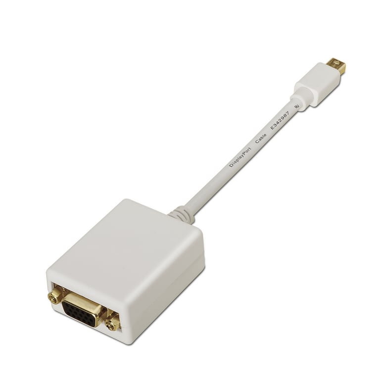 AISENS A125 0136 câble vidéo et adaptateur 0 15 Mini DisplayPort VGA Neuf