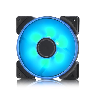 Fractal Design Prisma AL-12 3P Boitier PC Ventilateur 12 cm Noir, Blanc 1 pièce(s) - Neuf Blanc - vue 3