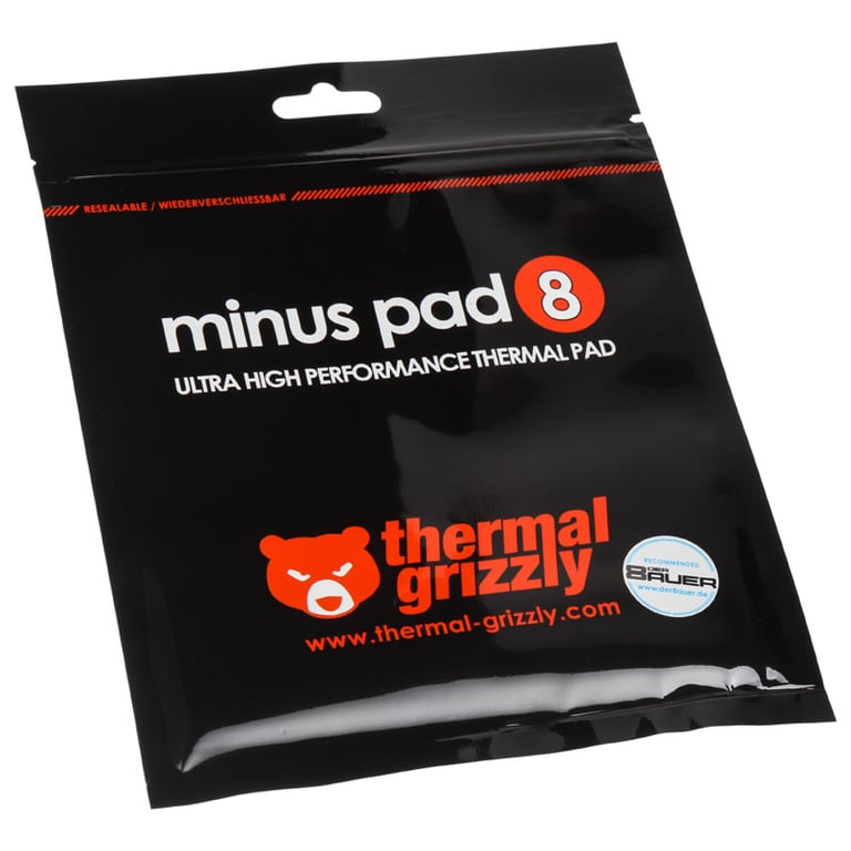 Thermal Grizzly Minus Pad 8 120 x 20 x 1.5 mm - vue 7