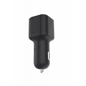 Muvit per il cambio del caricatore da auto Pd Usbc 20W + Qc 3.0 18W Nero