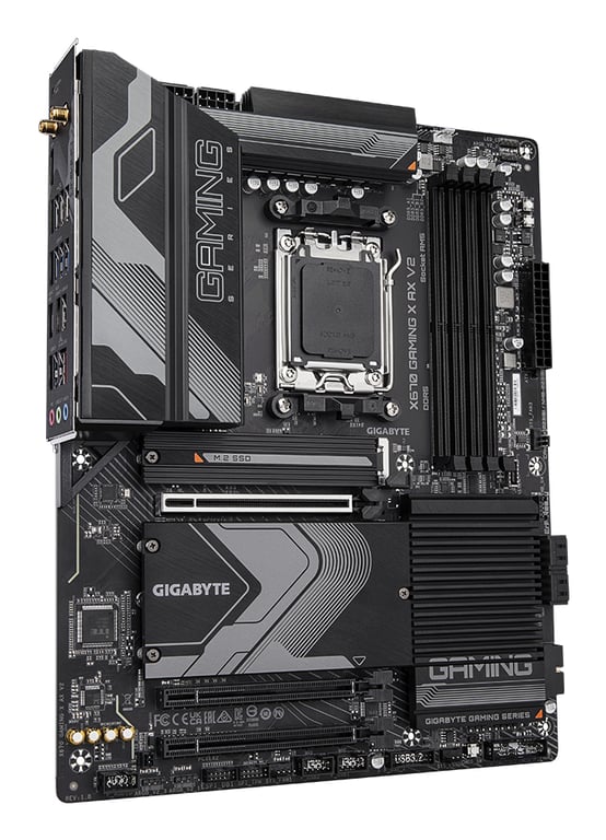 GIGABYTE X670 GAMING X AX V2 carte mère AMD X670 Emplacement AM5 ATX Neuf - vue 3