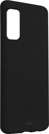 Coque Silicone Icon Noire pour Samsung G S20 Puro