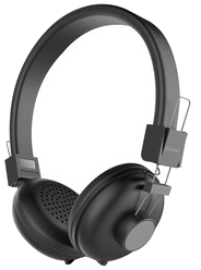 N1W Casque Arceau Micro Stereo Sans Fil Noir