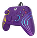 Controlador Turtle Beach Afterglow Wave Violeta Controlador de juego RGB con cable - Licencia para Xbox Series XS, Xbox One y Windows - Botones programables, gatillos con efecto Hall, controles de audio