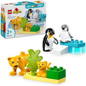LEGO® DUPLO® Ma ville Familles d’animaux sauvages : pingouins et lions 10442 - vue 4