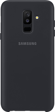 Coque pour Samsung Galaxy A6 + Double protection Noire Samsung