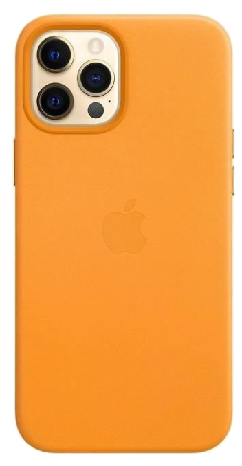APPLE iPhone 12 Pro Max Coque en cuir avec MagSafe - Pavot de Californie