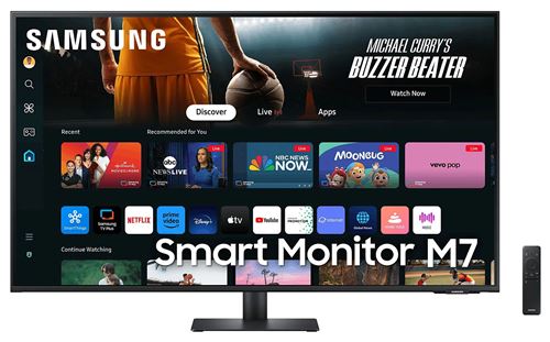 Samsung 43  Smart Monitor M7 M70D UHD - Neuf