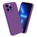 Coque pour Apple iPhone 13 PRO en FLUID VIOLET MAT Housse de protection Étui en silicone TPU flexible