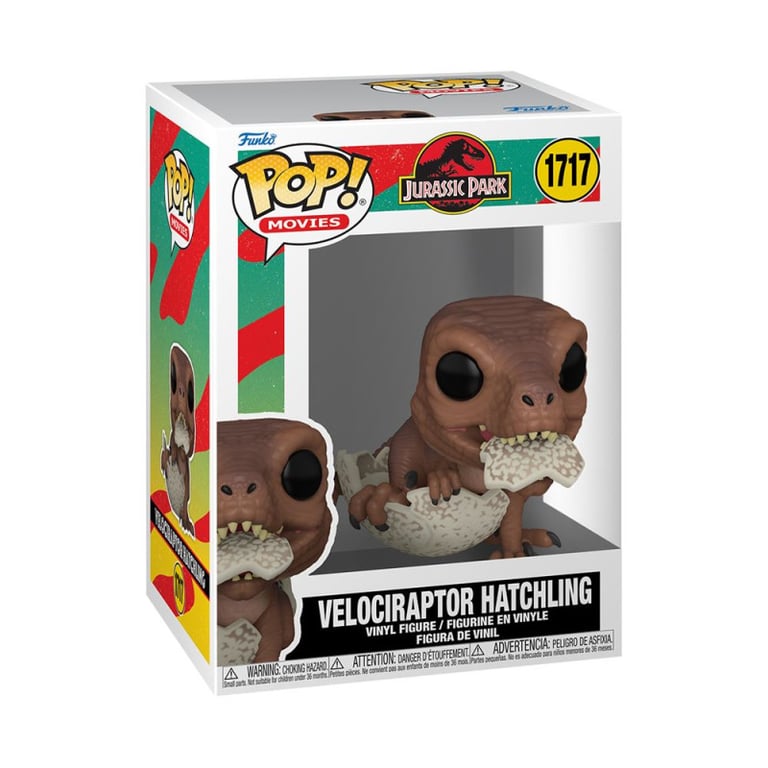 Funko Pop Movies JP Hatchling Velociraptor - vue 5