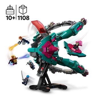 LEGO Marvel 76255 Le nouveau vaisseau des Gardiens - vue 4