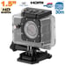 Mini Caméra Sport HD 720P Étanche 30M Écran 1.5' Photos Vidéo Angle 140° Noir YONIS