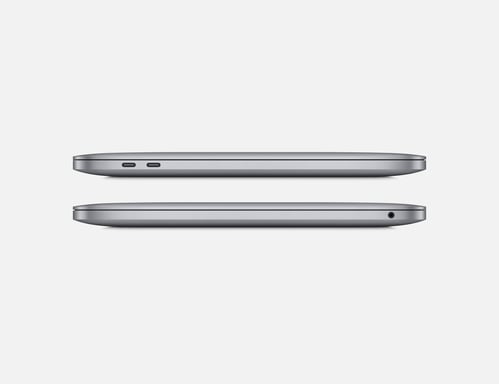 MacBook Pro M2 (2022) 13.3', 3.5 GHz 256 Go 8 Go  Apple GPU 10, Gris sidéral - AZERTY