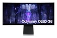 Samsung G85SB écran plat de PC 86,4 cm (34'') 3440 x 1440 pixels UltraWide Quad HD OLED Argent