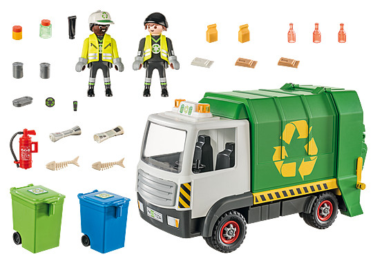 Playmobil Recycling Truck 71234 - vue 3