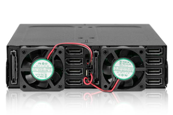 Icy Dock MB998SP-B boîtier de disques 0 To Noir