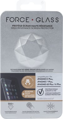 Bigben Connected FGEVOIP7PPRIV écran et protection arrière de téléphones portables Protection d'écran transparent Apple 1 pièce(s)