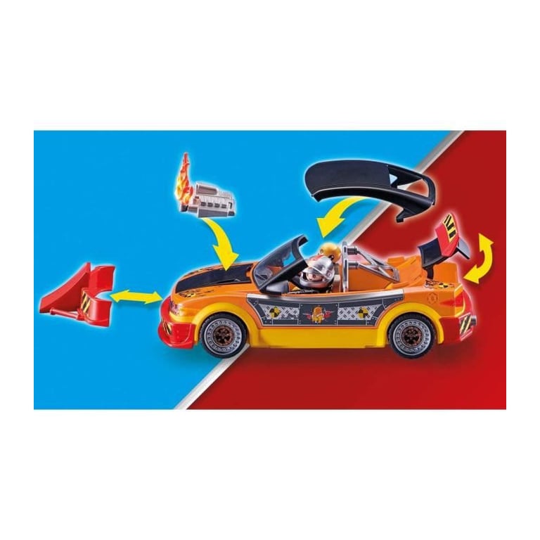 PLAYMOBIL 70551 Stuntshow Voiture crash test avec mannequin Neuf - vue 2