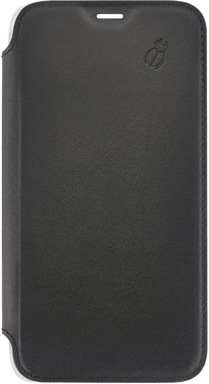 Folio en Cuir Noir avec dos transparent pour Apple iPhone X/XS Beetlecase