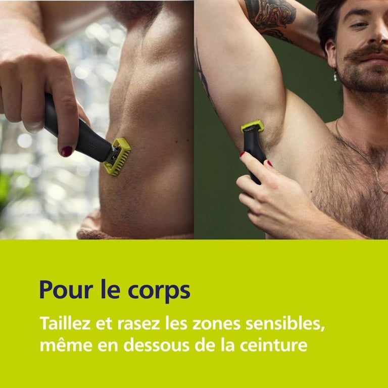 Tondeuse à barbe électrique PHILIPS OneBlade Pro 360 Lame 360 innovante 20 hauteurs de coupe Étanche - vue 4