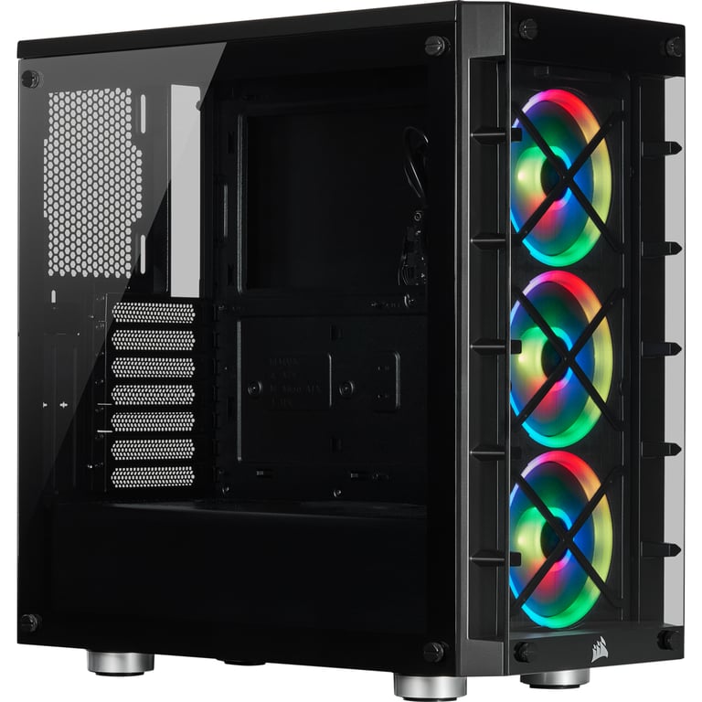 Corsair iCUE 465X RGB Midi Tower Noir - Neuf