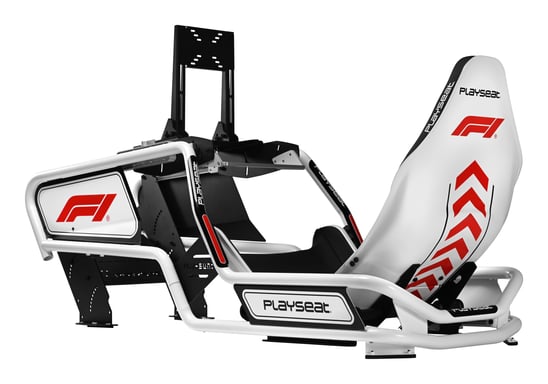 Playseat Formula Intelligence - F1 Edition Silla para videojuegos universal Asiento acolchado Negro, Blanco