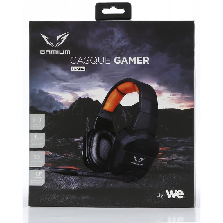 WE Gamium Casque Gamer filaire Neuf - vue 2